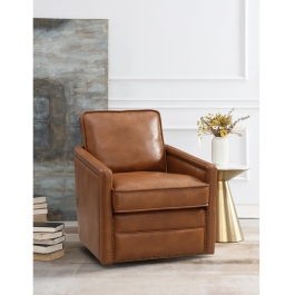 Welcome to Ledool Furniture! ACME Rocha Swivel Chair With Glider