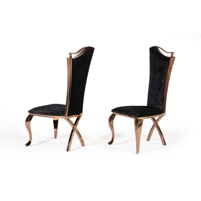 VIG Furniture Black Dining Chair SKU VGZAY906-BLK - Product ID 78149Z|75358Z