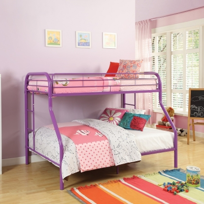 ACME Tritan Twin/Full Bunk Bed Model 02053PU
