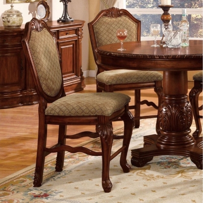 ACME Chateau De Ville Counter Height Chair (Set-2) Model 04084A