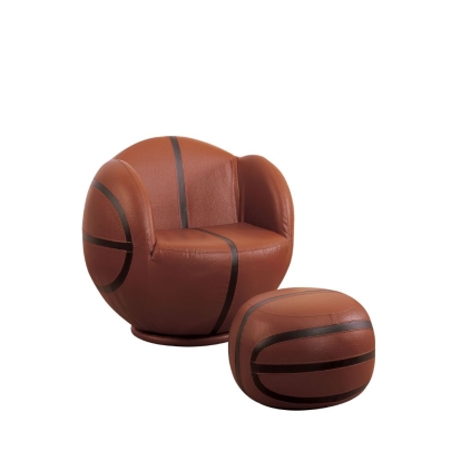 ACME All Star Chair & Ottoman Model 5527