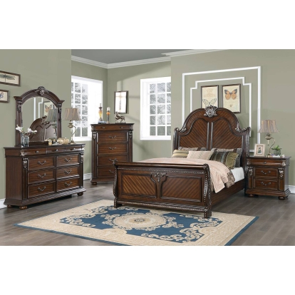 Poundex Queen Bed Model F9463Q