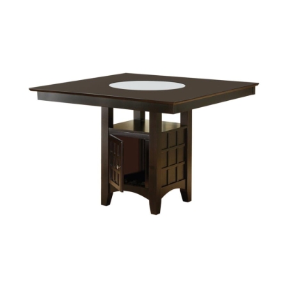 Coaster Clanton Storage Counter Height Table Cappuccino Model 100438