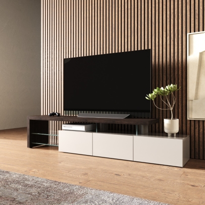 VIG Furniture Cream TV Stand SKU VGHB-377F-SOAK - Product ID 79548