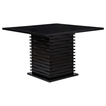 Coaster Stanton Contemporary Black Counter Height Dining Table Model 102068
