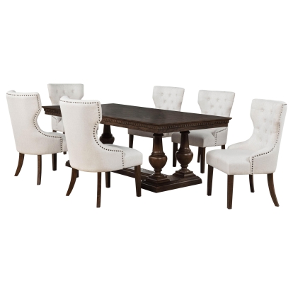 Coaster Ridgewell Traditional Dining Table Model 104601-S7