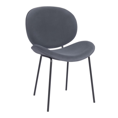Coaster Tierra Upholstered Armless Side Chairs Grey (Set of 2) Model 106402