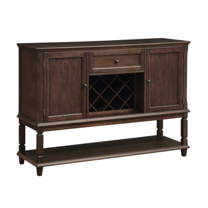 Coaster Parkins Server with Lower Shelf Rustic Espresso Model 107415