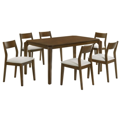 Coaster Almonte Mid-Century Modern Dining Table Model 108921-S7