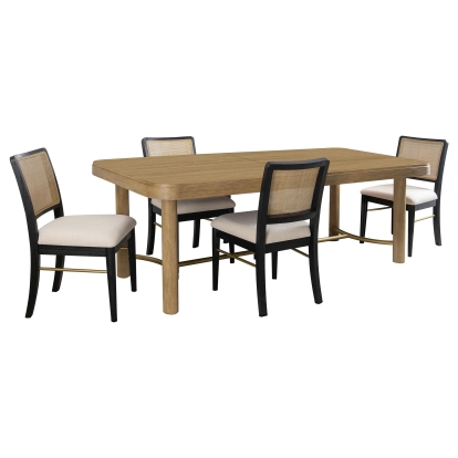 Coaster Arini Coastal Natural Dining Table Model 108931-S5B