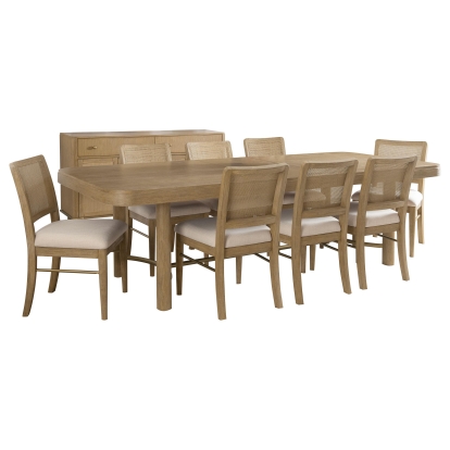 Coaster Arini Coastal Natural Dining Table Model 108931-S9W