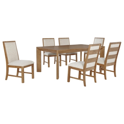 Coaster Bruner Farmhouse Dining Table Model 109101-S7