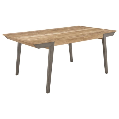 Coaster Nogales Wooden Dining Table Acacia and Coastal Grey Model 109811
