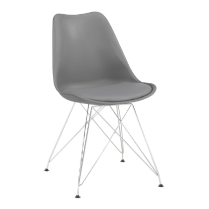 Coaster Juniper Upholstered Side Chairs Grey (Set of 2) Model 110262