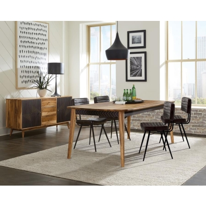 Coaster DINING TABLE 6 PC SET Model 110571-S6E