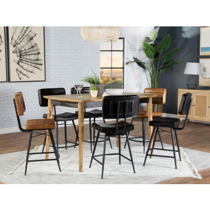 Coaster COUNTER HEIGHT TABLE 7 PC SET Model 110578-S7