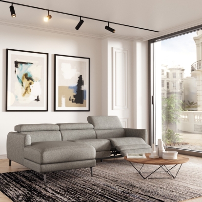 VIG Furniture Grey Sectional Sofa SKU VGKMKM.5000-LF - Product ID 77293