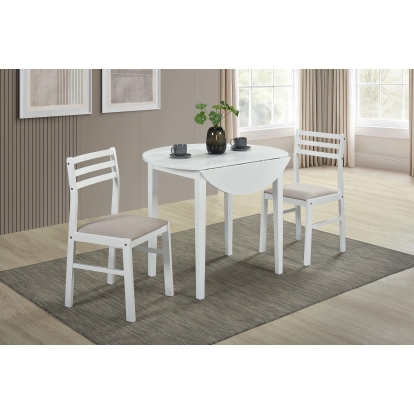 Coaster Bucknell Transitional Dining Table Model 130005Wht