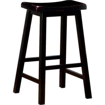 Coaster Durant Wooden Bar Stools Black (Set of 2) Model 180029