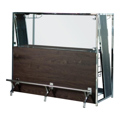 Coaster Ridgebrook 2-shelf Bar Unit with Footrest Dark Oak Model 182304