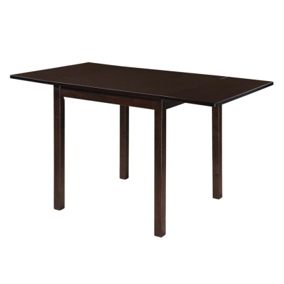 Coaster Kelso Rectangular Dining Table with Drop Leaf Cappuccino Model 190821