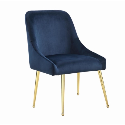 Coaster Mayette Side Chairs Dark Ink Blue (Set of 2) Model 192492
