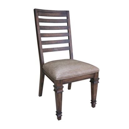Coaster Avenue Ladder Back Side Chairs Brown (Set of 2) Model 192742