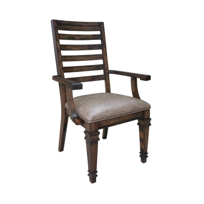 Coaster Avenue Ladder Back Arm Chairs Brown (Set of 2) Model 192743