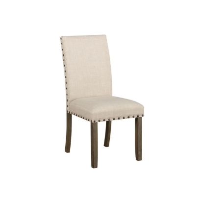 Coaster Coleman Upholstered Side Chairs Beige and Rustic Brown (Set of 2) Model 193132