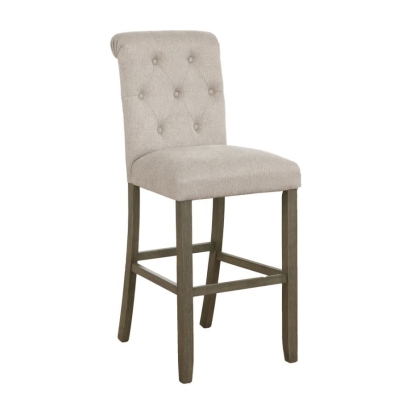 Coaster Balboa Tufted Back Bar Stools Beige and Rustic Brown (Set of 2) Model 193169