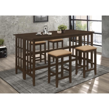 Coaster COUNTER HEIGHT 5 PC SET Model 193478-S5NB