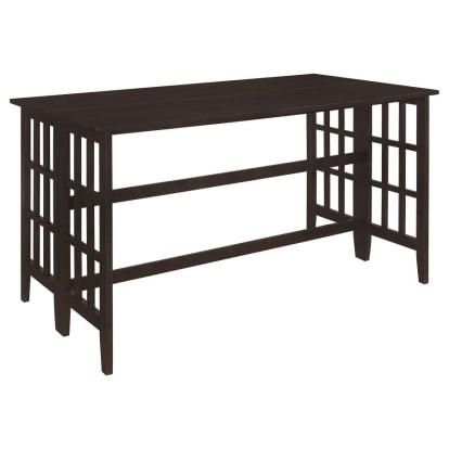Coaster Carmina Rectangular Counter Height Table Brown Model 193478