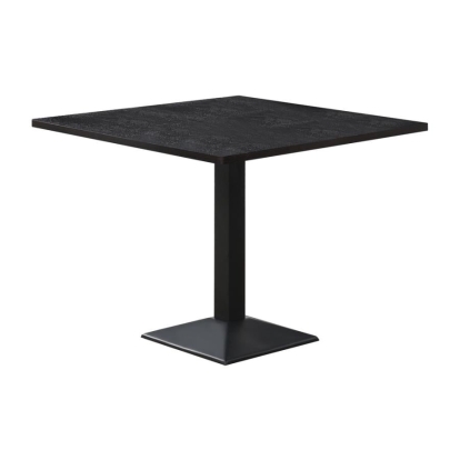 Coaster Moxee Square Dining Table Espresso and Gunmetal Model 193491