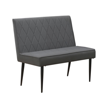 Coaster Moxee Upholstered Tufted Short Bench Grey Model 193495SB
