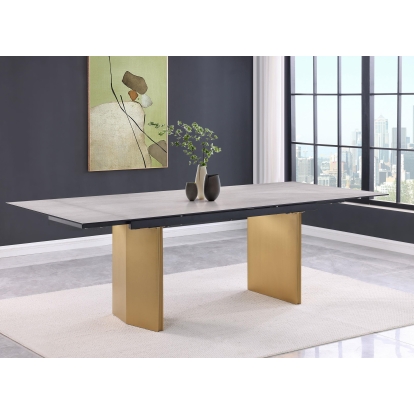Coaster Vesa Contemporary Dining Table Model 193631