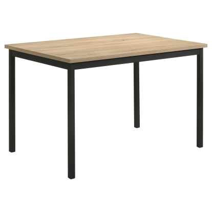 Coaster Garza Transitional Greige Oak Dining Table Model 193981