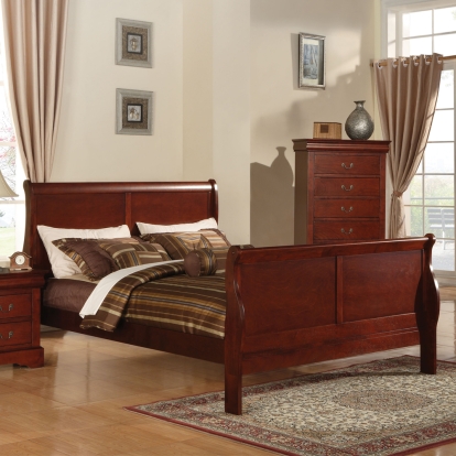ACME Louis Philippe III Queen Bed Model 19520Q