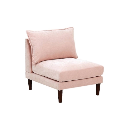Poundex Armless Chair Model F8972