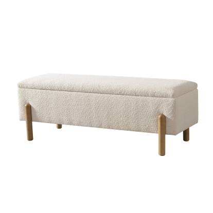 VIG Furniture Off-White Bench SKU VGHM-F3030-IVY - Product ID 81908