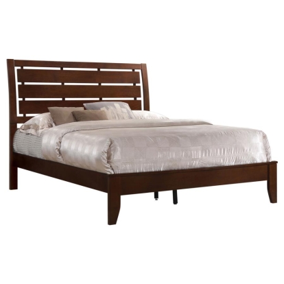 Coaster Serenity California King Panel Bed Rich Merlot Model 201971KW