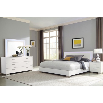 Coaster EASTERN KING BED 4 PC SET Model 203500KE-S4L