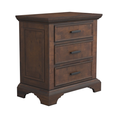 Coaster Elk Grove 3-drawer Nightstand Vintage Bourbon Model 203892