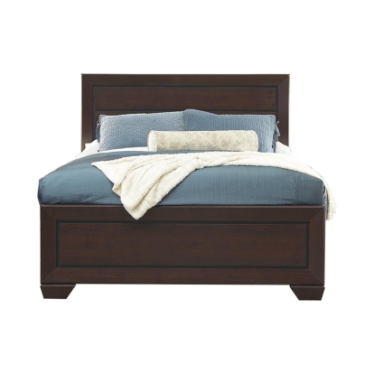 Coaster Kauffman Queen Panel Bed Dark Cocoa Model 204391Q