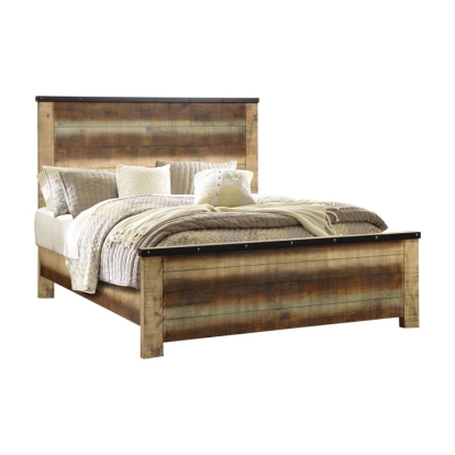 Coaster Sembene California King Panel Bed Antique Multi-color Model 205091KW