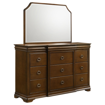Coaster Garland Traditional Dresser With Mirror Model 205303M