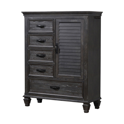 Coaster Franco 5-drawer Door Chest Weathered Sage Model 205736