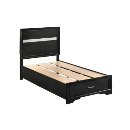 Coaster Miranda Twin Storage Bed Black Model 206361T