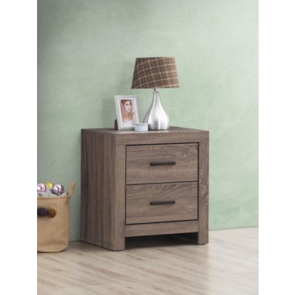 Coaster Brantford 2-drawer Nightstand Barrel Oak