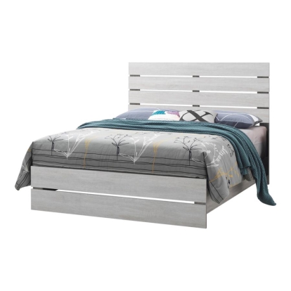 Coaster Brantford Eastern King Panel Bed Coastal White Model 207051KE