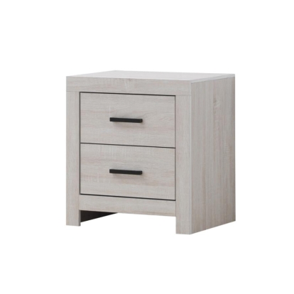 Coaster Brantford 2-drawer Nightstand Coastal White Model 207052